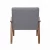 Import Mid-Century Living Room Chair Retro Modern Fabric Upholstered Wooden Lounge Chair from China