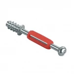 Mini fixed furniture screw 25mm short steel bolts gear kitchen accessories French Poland hardware