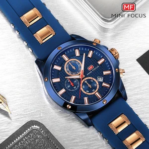 Mini Focus oem Stylish Customized Logo classic unique special cheap price mens wrist watch with japan movement