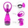 Mini Portable Desk Battery Operated Handheld Outdoor Personal Cooling Water Bottle Spray Misting Fan
