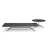 Import Minimalist Modern Living Room Furniture Sintered Stone Natural Wood Top Stainless Steel Base Tea Side Table Oval Coffee Tables from China
