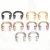 Import Mix Sizes 30pcs Surgical Steel CBR Septum Lip Piercing Nose Rings Hoop Horseshoe Ring Ear Bar Circular Barbell Helix Earring 16G from China