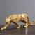 Import Modern Abstract Black Panther Sculpture Geometric Resin Leopard Statue from China