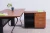 Import Modern boss table I shaped MFC melamine wooden manager executive office desk from China