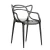 Import Modern classic one piece master stackable plastic leisure dining chairs with adult sizes from China