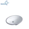 Modern design household undermount bathroom ceramic sink(ACB2402)