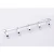 Import modern door hooks kitchen bathroom stainless steel self adhesive wall mounted garage keychain clothes towel robe double hooks from China
