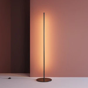 Modern minimalist floor light Restaurant Living Room Study Floor Lamp  black led standing floor lamp