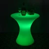 Modern PE plastic LED glowing bar table/color changingled bar table/ nightclub/ illuminated led furniture