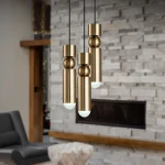 Modern simple personality creative art lamp bedside dining room corridor corridor single stair chandelier bedroom lighting