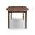 Import modern solid wood oval dining table for dining room from China
