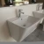 Import Modern western ceramic bathroom art sink rectangular counter top basin from China