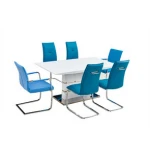 modern wood luxury european dining room sets with 4/6 seats
