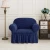 Monad 1 piece Jacquard Easy Fitted High Stretchable Furniture Slipcover Ruffle Sofa Couch Cover