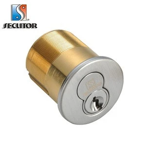 Mortise Brass Lock Cylinder SFIC core master key system/mortise lock parts