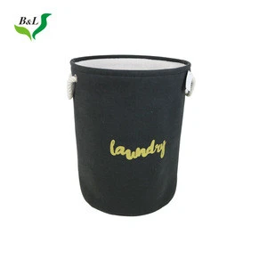 Most popular in China Canvas Storage Bin Storage Laundry Basket Cloth Liner Bag