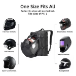 Motocycle Bakcpack, Helmet Backpack, 37L Motocycle Helmet Bag