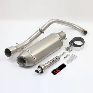 Motorcycle Exhaust System Exhaust Muffler With DB Killer Connect Pipe FOR HONDA MSX125 2012-2015 AK042