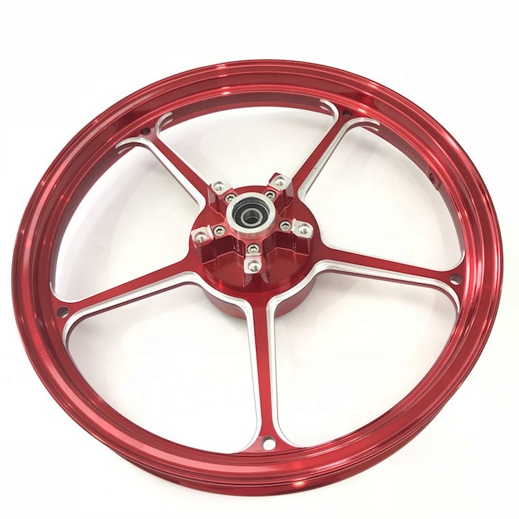 Motorcycle front/rear wheel rims 14 15 16 17 inch Aluminum Alloy motorcycle wheels for LC135/RS150/LC150/Y15ZR