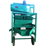 Movable Seed Grain Bean Cleaning Equipment grain Vibrating Screen