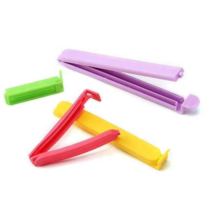 Multi-colors Food Sealing Clips Plastic Sealing Clip Fresh-Keeping Clamp Sealer for Food and Snack Bag