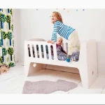 multifunctional Baby bett toddler Simple Kids Easily Assembly wooden babies bed