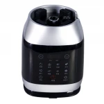 Multifunctional electric kitchen appliances mixing liquid and soft food processor glass jar soup maker heating function blender