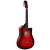 Import Musical instruments Wholesaler price OEM pink 38inch acoustic guitar made of China guitar factory from China