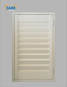 National Standards Qualified  wood Shutter Made In China