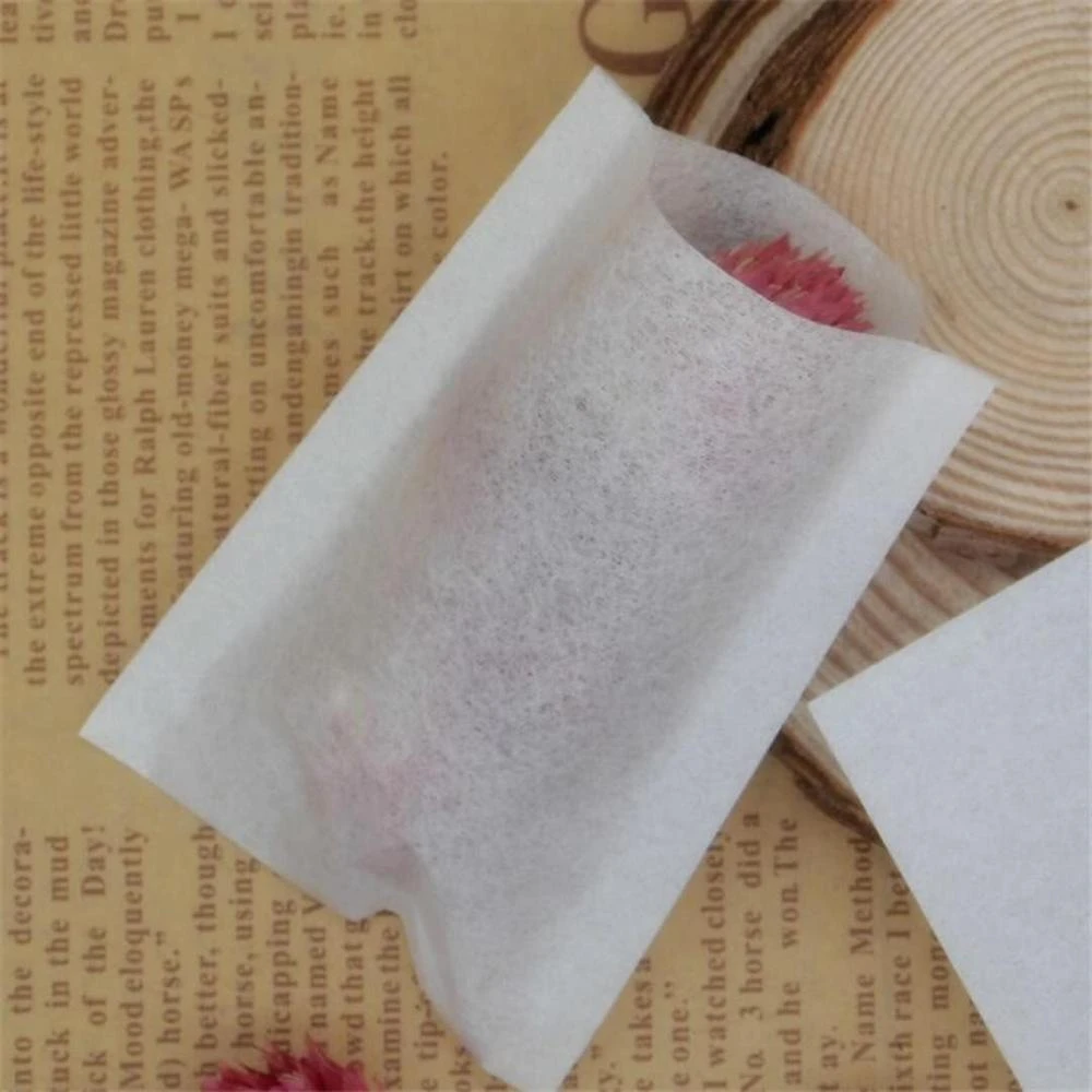 Natural Filter Paper Tea Infuser Bags  Heat Sealable Tea Bags