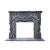 Import Natural Stone Home Decor Indoor Stove Ornament Marble Fireplace Mantel Decorative Flowers from China