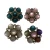 New Arrival Colorful Flower Zinc Alloy Sewing Button for Clothes