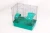 Import new arrival two floors plastic metal wire hamster cage with toys from China