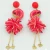 Import New arrivals hot sale glass acrylic seed beads flamingo earrings animal jewelry from China