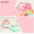 Import New Cute Donut Water Bottle Creative Round Water Bottle Water Cup Drop Resistant Portable Plastic with Straw Outdoor Glass Camp from China