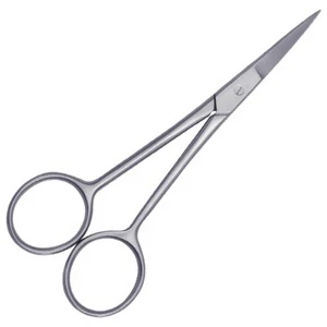 New Cuticle Dissecting Point Scissors Manicure Scissors Stainless Steel