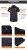 Import New Design Best Black Color Security Guard Uniform Security Office Janitor Uniform from China