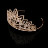 New design bridal crown crystal rhinestone wedding jewelry crown tiaras