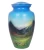 Import NEW DESIGN CREMATION URN PAINTED FINISHING INDOOR DECOR FUNERAL URNS FOR ASHES METAL URN from India