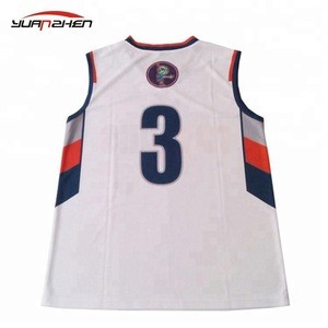 New design mesh sublimation dry fit basketball jersey wear