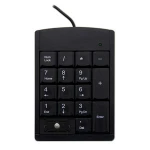 new design scissor structure 17/19 keys usb metal numeric keypad for computer