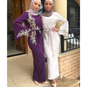 New Design Women New Model Dubai Abaya Kimono Malaysia Kaftan Collection for Muslims long dresses