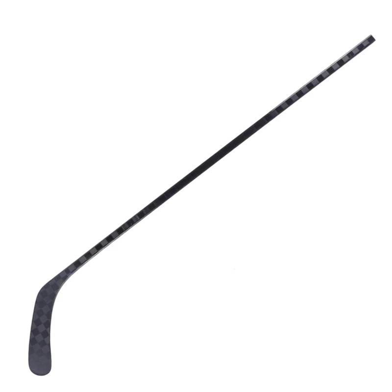 New ice hockey stick with long taper and kick stick shaft