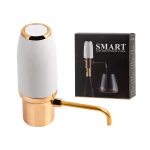 New Product Factory Wholesale ABS Silicon Rechargeable One Touch Electric Wine Bottle Aerator