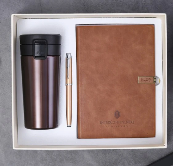 New Product Ideas 2021 Cheap Premium Gift Sets Custom Corporate Promotional Gifts Item With Logo Cup and notebook gift set