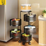 New Product Metal Wire Kitchen Storage Organizer Home Bathroom Storage Rack