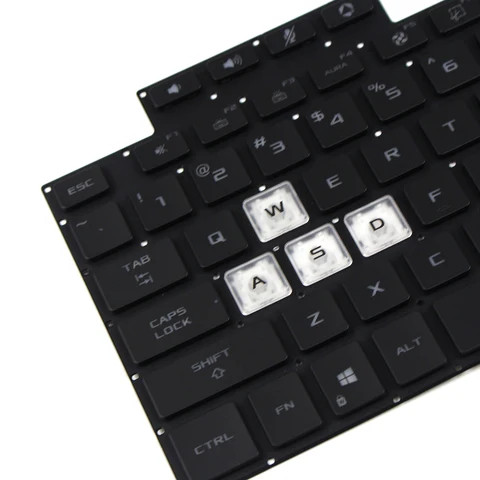 Asus Keyboard WISTAR Laptop Replacement US Layout Colorful