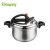 New style 5 liter 7 liter safety pressure cooker stainless steel non explosive high pressure cooker