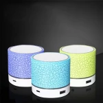 new style portable stereo led bass speaker for outdoor travel