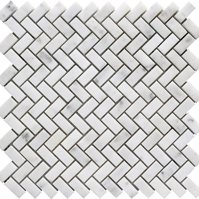new trend fish-bone mosaic tiles, herringbone mosaic for wall tiles